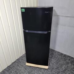 🙇‍♂️売約済み❌6401‼️配送設置は無料🙌‼️最新2022年製✨ブラックインテリア✨Hisense 120L 2ドア 冷蔵庫