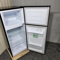 🙇‍♂️売約済み❌6401‼️配送設置は無料🙌‼️最新2022年製✨ブラックインテリア✨Hisense 120L 2ドア 冷蔵庫