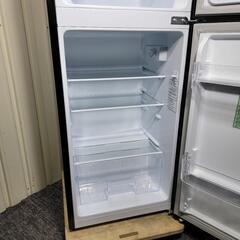 🙇‍♂️売約済み❌6401‼️配送設置は無料🙌‼️最新2022年製✨ブラックインテリア✨Hisense 120L 2ドア 冷蔵庫