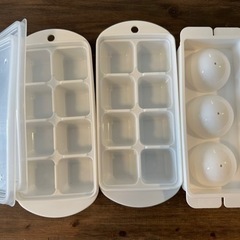 製氷皿 丸型 四角 3点セット