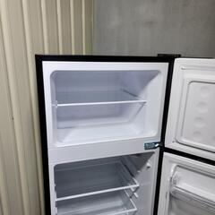 6400‼️配送設置は無料🙌‼️最新2022年製✨ブラックインテリア✨ハイアール 130L 2ドア 冷蔵庫