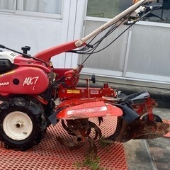 YANMAR ヤンマー MK7L中耕、揚土6.2馬力開閉培土板付きハンドル回転