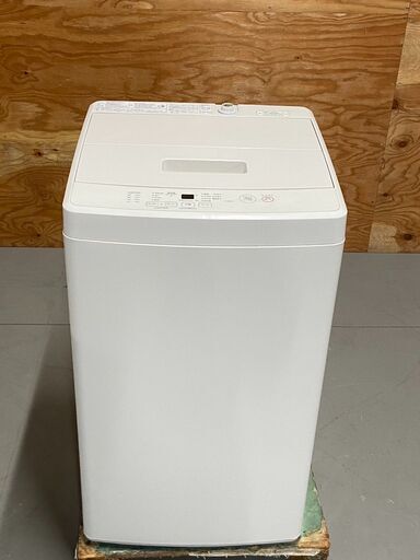 無印良品　洗濯機　MJ-W50A　 5.0kg　2019年製　一人暮らし　32