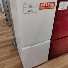 1年間動作保証付 SHARP 2ドア冷蔵庫