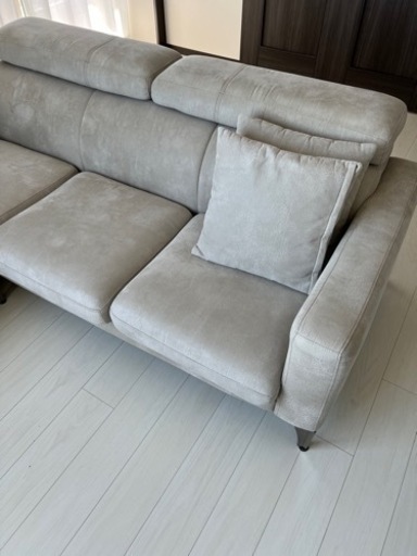 大塚家具 家具 ソファ 3人掛けソファ ホテルライク グレー オシャレ  