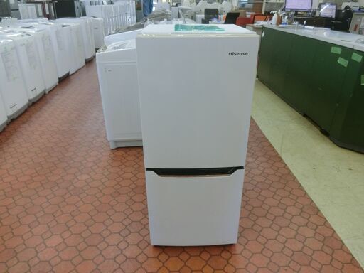 ID 186897　冷蔵庫２ドア　130L　ハイセンス　２０１７年　HR-D1301