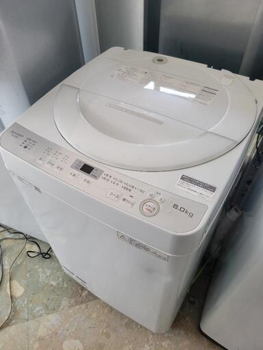 SHARP　シャープ　6kg洗濯機　ES-GE6B　中古　リサイクルショップ宮崎屋住吉店24.6.11K