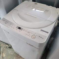 SHARP　シャープ　6kg洗濯機　ES-GE6B　中古　リサイ...