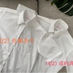 スクールシャツ女子半袖（2/2）（M size）