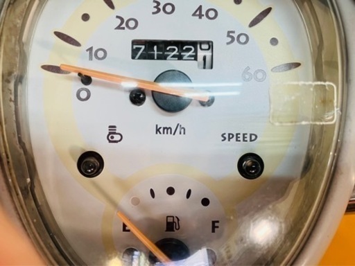 7122 km クレアスクーピー AF55 ホンダ 原付☆ 始動動画あり