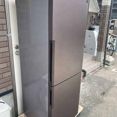 【糸島市内 送料無料】　シャープ 冷蔵庫 271L 大きめ2ドア 2017年製　SJ-PD27C-T #48172-2-025