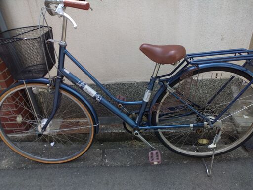 美品]27インチ6段変速シティサイクル手渡し条件あり。