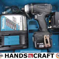 makita マキタ TP131DRFXB インパクトドライバ 中古品 14.4V バッテリー×2 （※容量3/4） 充電器 【ハンズクラフト宜野湾店】