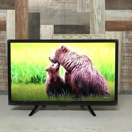 即日受渡❣️3年前購入ORION 24型液晶TV Wチューナー HDMI USB端子付8000円