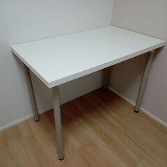 IKEA　イケア　テーブル　ホワイト　リンモン　オディリス