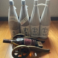 芋焼酎　日本酒　ブランデーセット
