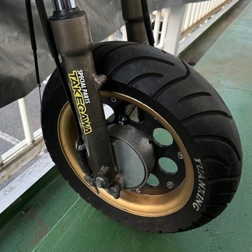 モンキー 武川 タケガワ フロントフォーク スイングアーム 16cm カー