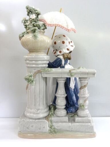 絶版 LLADRO 5284 Glorious Spring 春のお散歩 スペイン製 フィギュリン リヤドロ 少女 陶器 人形 札幌市 中央区 南12条