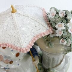 絶版 LLADRO 5284 Glorious Spring 春のお散歩 スペイン製 フィギュリン リヤドロ 少女 陶器 人形 札幌市 中央区 南12条