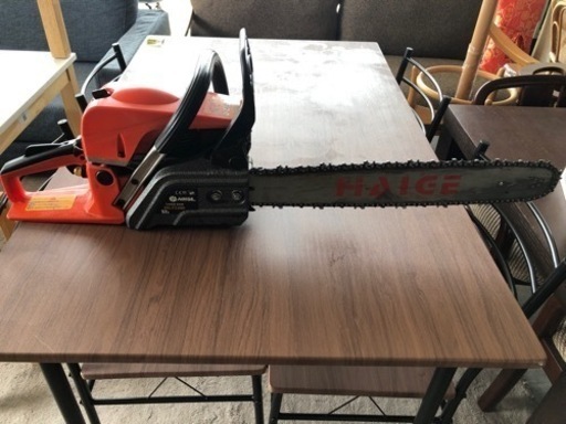 実動 現状渡し ハイガーエンジンチェーンソー HG-F5200