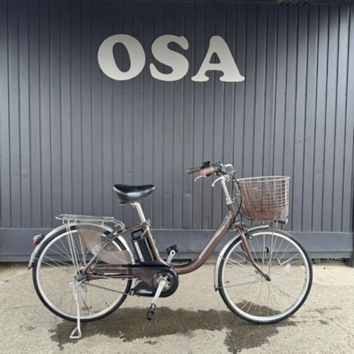 426□岐阜発　△Panasonic/電動アシスト自転車/24インチ/3段変速/充電器無し/バッテリー6.6Ah/走行確認/防犯有り/現状品　R6.4/9□