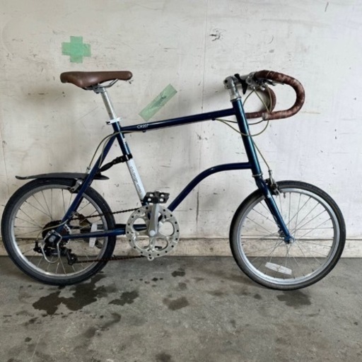 429★岐阜発　△a.n.design works CR207/自転車△20インチ/ミニベロ/7段変速/小径自転車/走行確認/現状品　R6.4/8★