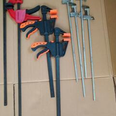 木工 大型クランプ12本セット