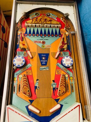 ピンボール マシン King Pin Gottlieb社製 要整備 - その他 