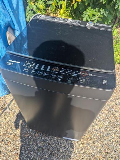 家電 生活家電 Hisense 洗濯機 5.5kg HW-G55E2K 2022年製