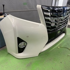 30アルファード前期　フロントバンパー　一式