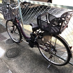 （お話し中）自転車 電動アシスト自転車