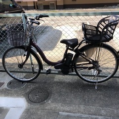 （お話し中）自転車 電動アシスト自転車