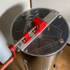 養蜂用 手動遠心分離機 3枚掛け