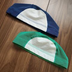 定価¥580　水泳帽子　紺・緑　Ｌサイズ