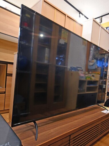 ●値下げしました(#^.^#)●4K対応　65インチ(^^♪●アイリス　IPSパネル　65型　液晶テレビ　65UB10PB　2021年製　中古品●相模原　横浜　神奈川●