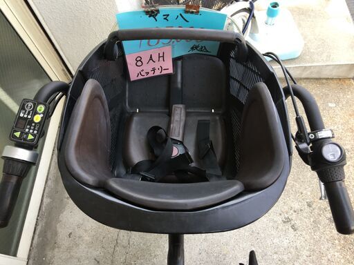 Panasonicパナソニック電動アシスト自転車26インチ 8.9Ah 黒 地域限定送料無料 ヤマハ キッスミニ 三人乗り 子供乗せ 8,7AH 新基準