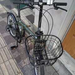 Jeep[ジープ]20吋 折り畳み自転車 外装6段/マットカーキ