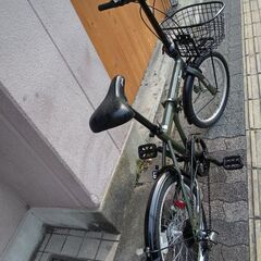 Jeep[ジープ]20吋 折り畳み自転車 外装6段/マットカーキ