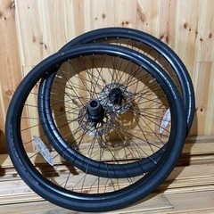 グラベルバイク　ホイール　タイヤセット