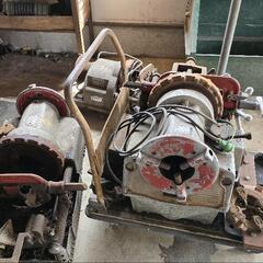 REXねじ切り機　3台セット