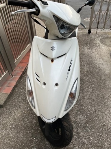 バイク スズキアドレスv125S