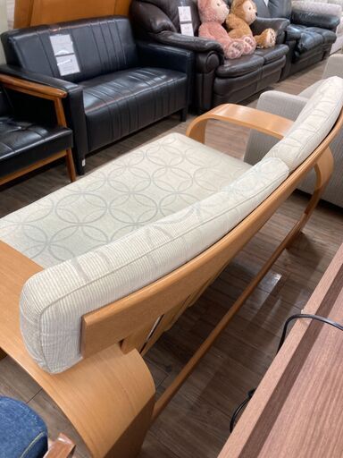 2人掛けソファ　ブラウン　本革　（名古屋市内送料無料） 2人掛けソファ ブラウン 本革 （名古屋市内送料無料） 2人掛けソファ