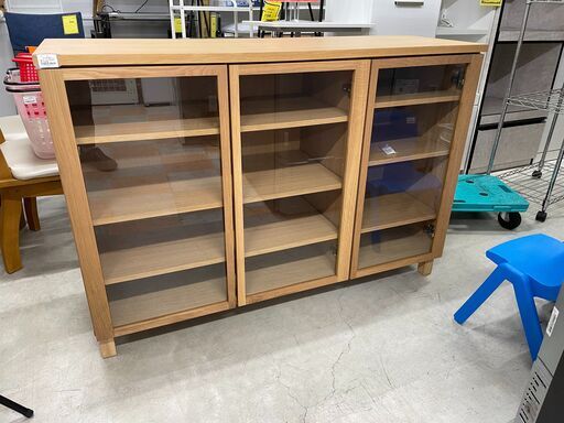 キャビネット 無印 良品計画 木目調 W(幅)120×D(奥行き)40×H(高さ)83cm  ※クリーニング済み