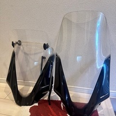 YAMAHA ヤマハ Y\'s gear ワイズギア Tricity トリシティ125 155 用 超ロングスクリーン ハイスクリーン ウインドスクリーン 風防