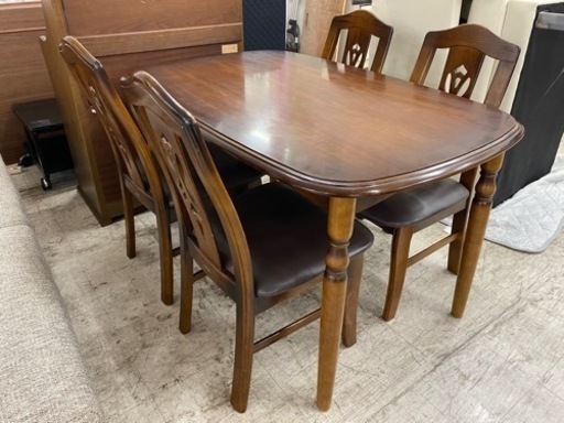 【愛品館 江戸川店 ダイニングセット】 karimoku（カリモク）ダイニング テーブル5点セット ID:152-009205-007