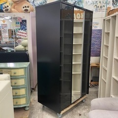 愛品館 江戸川店 衣類収納】SHIGIYAMA（シギヤマ家具）3枚扉ワード 
