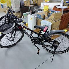 J095☆使用感有り☆子供自転車☆ブリヂストン☆7段☆LEDダイナモ☆24型