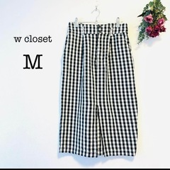 【w closet】ストレートロングスカート
