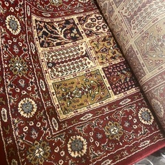ラグ　絨毯　カーペット　80×180 レトロ　アンティーク