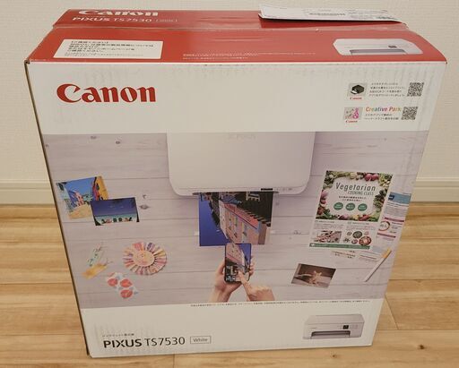 Canon PIXUS TS7530 プリンター A4インクジェット複合機 ホワイト